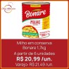 Milho em conserva Bonare 1,7kg