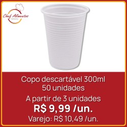 Copo descartável 300ml