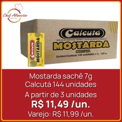 Mostarda Calcutá sachê 7g
