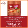 Salsicha Perdigão Congelada Pacote 5 kg