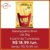 Batata palito 9mm UAI - pacote 2kg