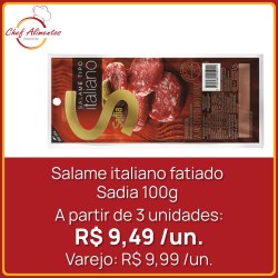 Salame italiano Sadia 100g