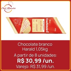 Chocolate Branco Harald 1,05kg