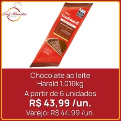 Chocolate ao Leite Harald 1,010 kg