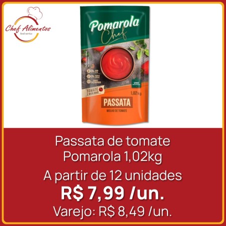 Passata de tomate Pomarola 1,02kg