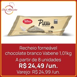 Recheio forneável Chocolate branco Vabene 1,01kg
