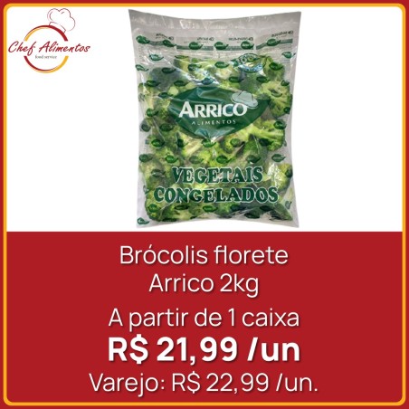 Brócolis Florete Arrico 2kg