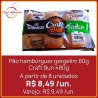Pão hambúrguer gergelim 80g Craft Bun 480g