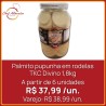 Palmito pupunha em rodelas TKC Divino 1,8kg