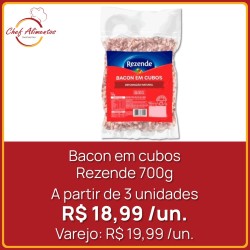Bacon em cubos Rezende 700g