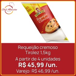 Requeijão Cremoso Tirolez 1,5 kg