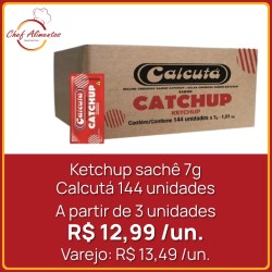 Ketchup Calcutá sachê 7g