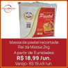 Massa de pastel recortada Rei da Massa 2kg