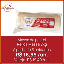 Massa para Pastel Rei da Massa 2 kg
