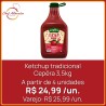 Ketchup Tradicional Cepêra 3,5 kg