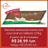 Recheio artesanal creme coco branco VaBene 1,01kg