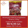 Morangos inteiros congelados Shams 1,05kg