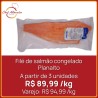 Filé de salmão congelado Planalto