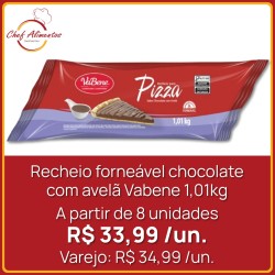 Recheio forneável chocolate com avelã Vabene 1,01kg