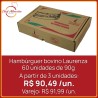 Hambúrguer bovino Laurenza 90g 60 unidades