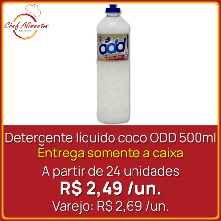 Detergente líquido coco ODD 500ml
