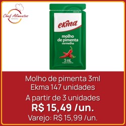 Molho de pimenta 3ml Ekma 147un
